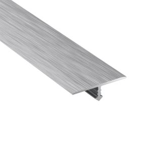 Profil aluminiowy wyrównujący GoodHome 26 x 1860 mm srebro szczotkowane nr 29