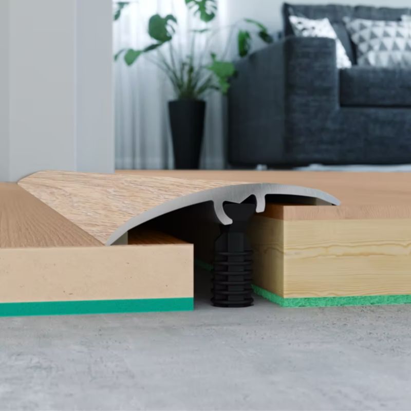 Profil aluminiowy wyrównujący GoodHome 37 x 930 mm dąb awinion nr 11