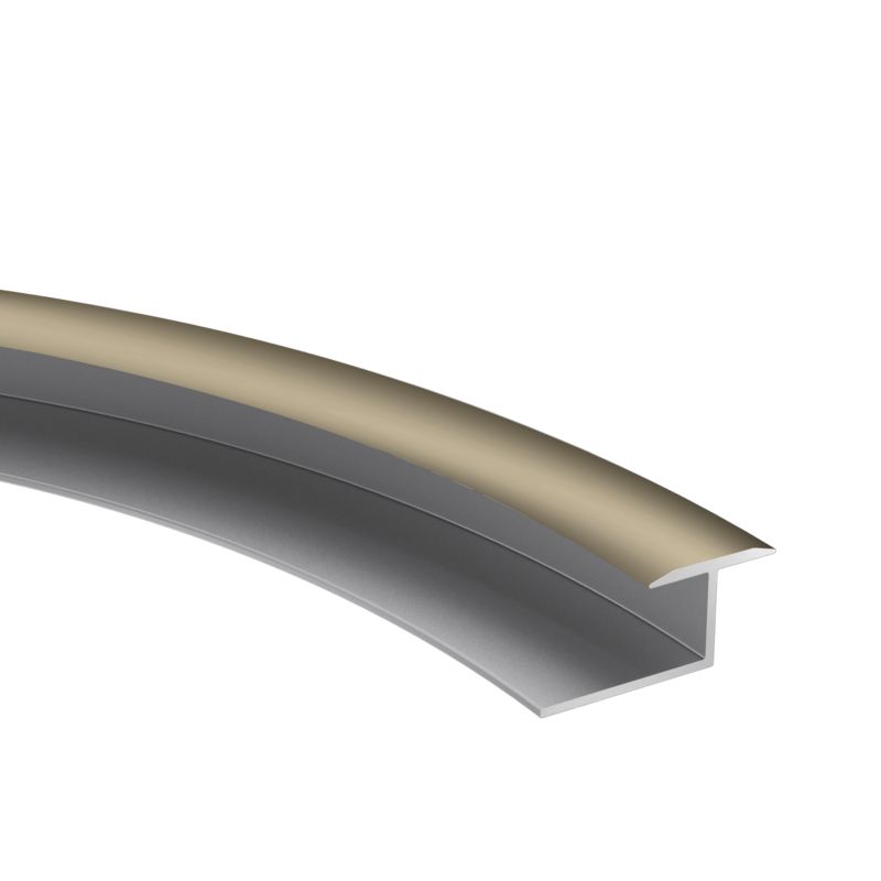 Profil aluminiowy zakończeniowy GoodHome 25 x 1200 mm tytan nr 28