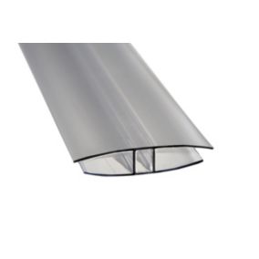 Profil łączeniowy Polyxo "H" 10mm/2000 mm do płyt z poliwęglanu 1 szt.