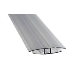 Profil łączeniowy Polyxo "H" 4 mm/2000 mm do płyt z poliwęglanu 1 szt.