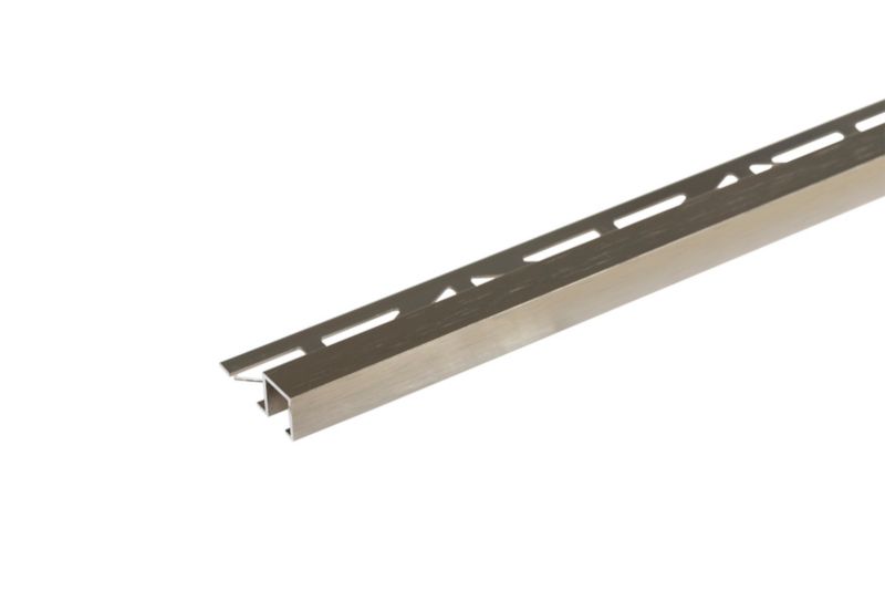Profil do glazury krawędziowy Cezar Szampan El-Poler 2500x9x10mm aluminiowy 1 szt.