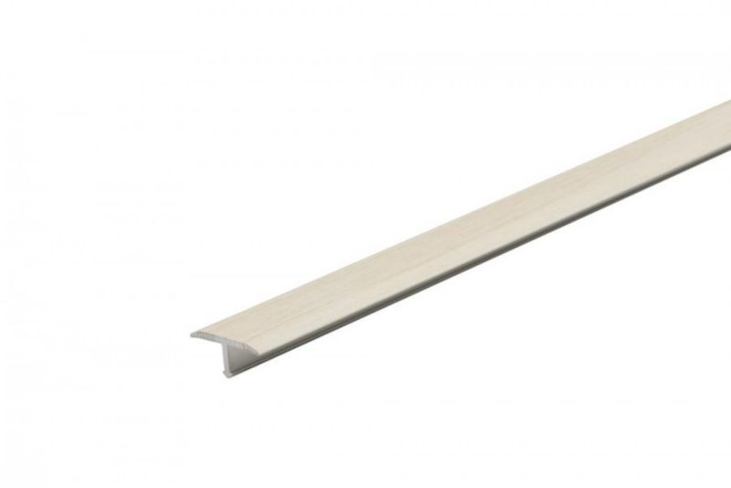 Profil fugowy łączący Cezar Dąb Biały 20mm 2,5m aluminiowy 1 szt.