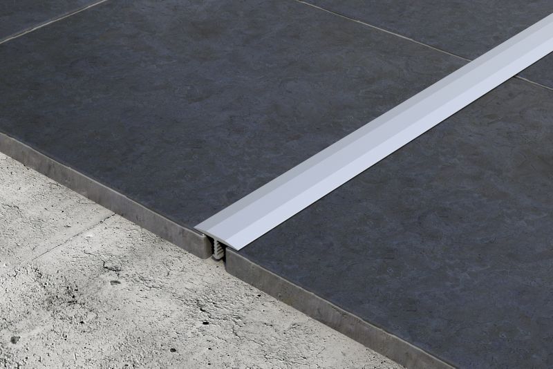 Profil fugowy łączący aluminiowy Diall 13 mm srebrny mat 1 m