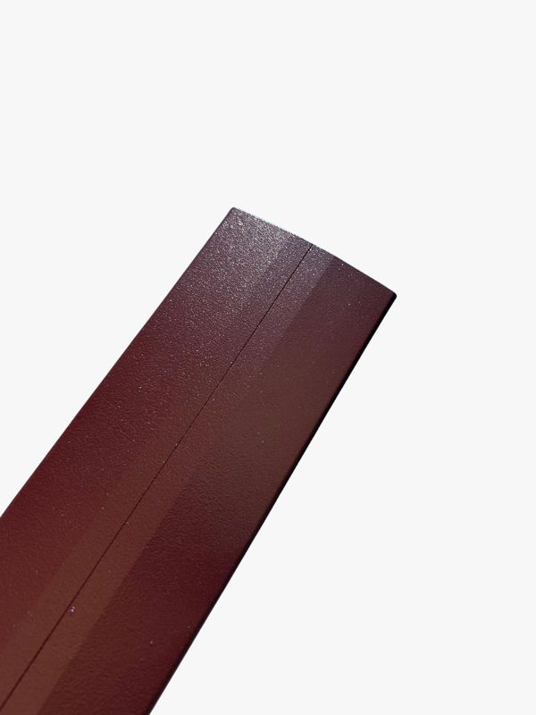 Profil górny TECH-PLAST aluminiowy łączący do poliwęglanu RAL 8017 (brąz) 3,50m - 1 szt.