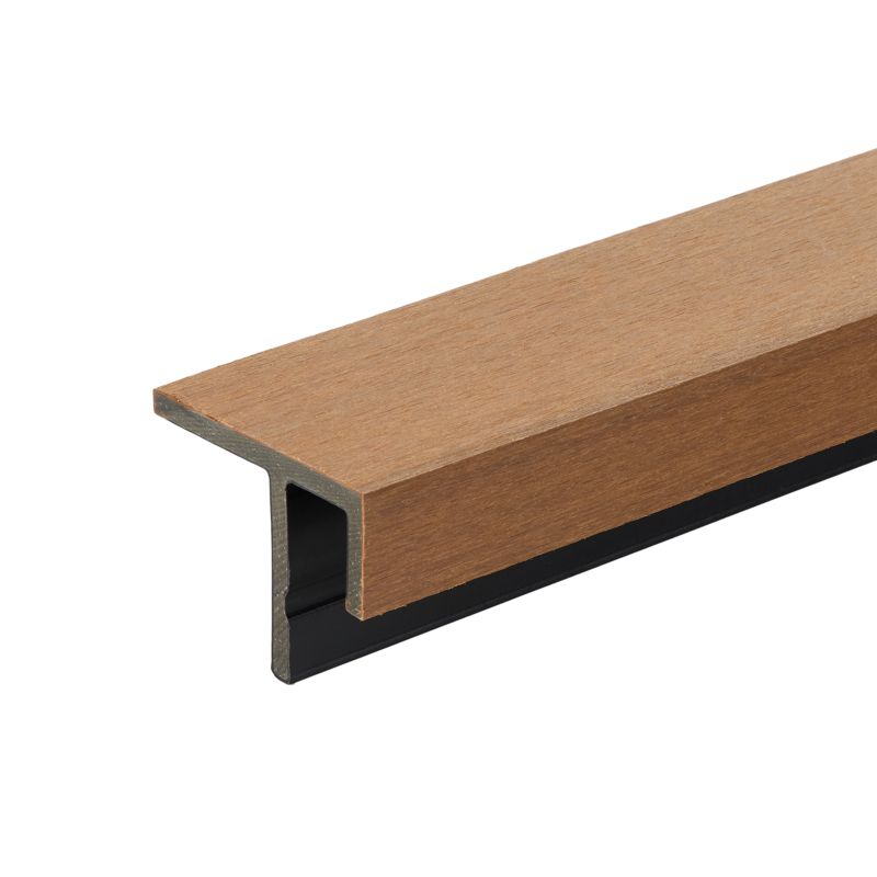 Profil końcowy WPC Max-Stone teak 290x6,6x8,8 mm do desek elewacyjnych 1 szt.