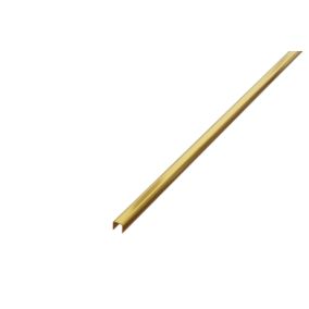 Profil metalowy C Lambro złoty matowy 1cm x 270cm 1 szt.