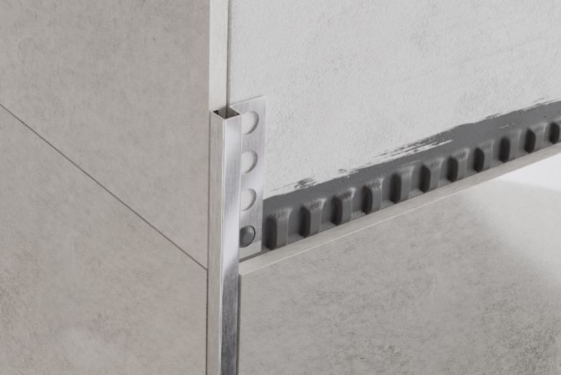 Profil narożny Q Lambro srebrny matowy 1.2cm x 270cm 1 szt.