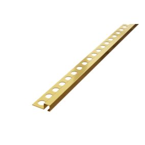 Profil narożny Q Lambro złoty matowy 1.2cm x 270cm 1 szt.