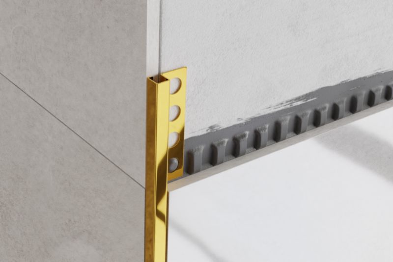 Profil narożny Q Lambro złoty połysk 1.2cm x 270cm 1 szt.
