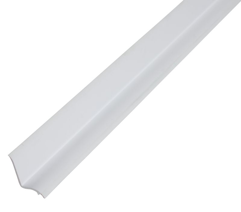 Profil PCV wannowy Diall biały 2,5 m