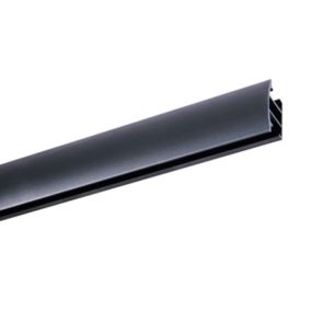 Profil płaski aluminium black 200 cm