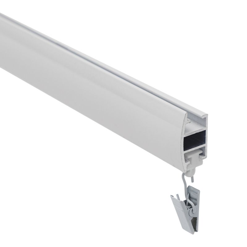 Profil płaski GoodHome Trikala biały 240 cm
