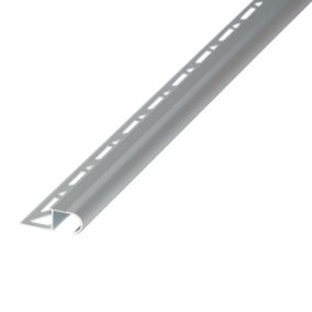 Profil połączeniowy aluminiowy Diall 12 mm srebrny mat 2,5 m