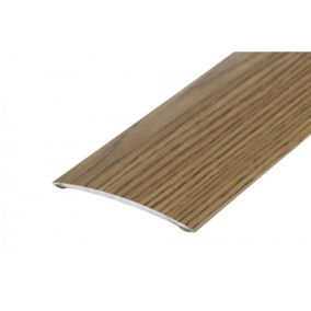 Profil progowy Cezar Dąb 80mm 2m aluminiowy 1 szt.