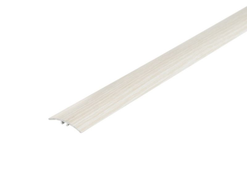 Profil progowy Cezar Dąb Biały 37mm 1,86m aluminiowy 1 szt.
