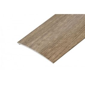 Profil progowy Cezar Dąb Glina 80mm 2m aluminiowy 1 szt.