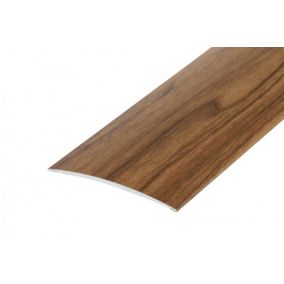 Profil progowy Cezar Orzech Złoty 80mm 1m aluminiowy 1 szt.