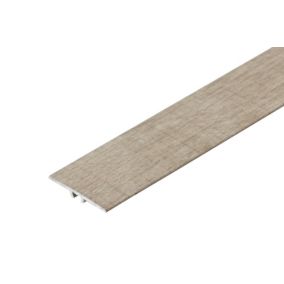 Profil progowy płaski Cezar Dąb Avero 35mm 0,93m aluminiowy 1 szt.
