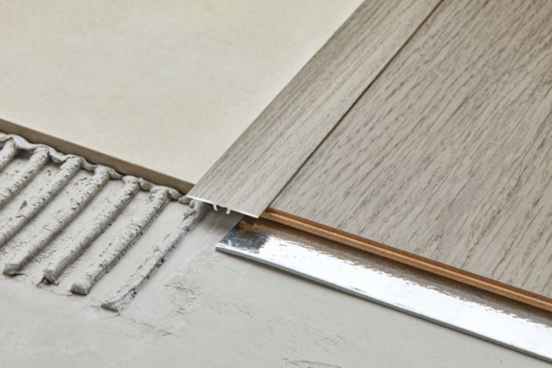 Profil progowy płaski Cezar Dąb Avero 35mm 0,93m aluminiowy 1 szt.