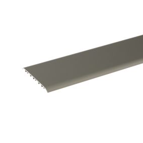 Profil progowy płaski owalny Cezar Szampan 80mm 1,8m aluminiowy 1 szt.