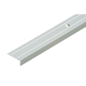 Profil schodowy Cezar Srebrny 2000x25x10mm aluminiowy 1 szt.