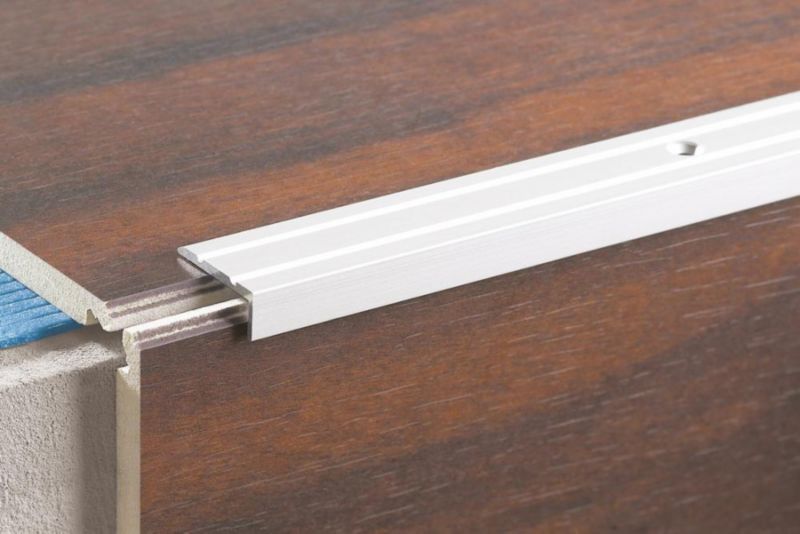 Profil schodowy Cezar Srebrny 2000x25x10mm aluminiowy 1 szt.