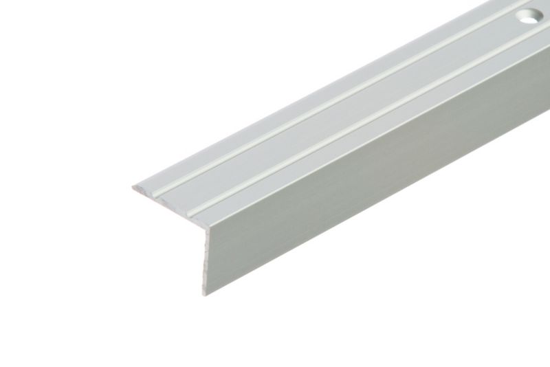 Profil schodowy Cezar Srebrny 2700x25x20mm aluminiowy 1 szt.