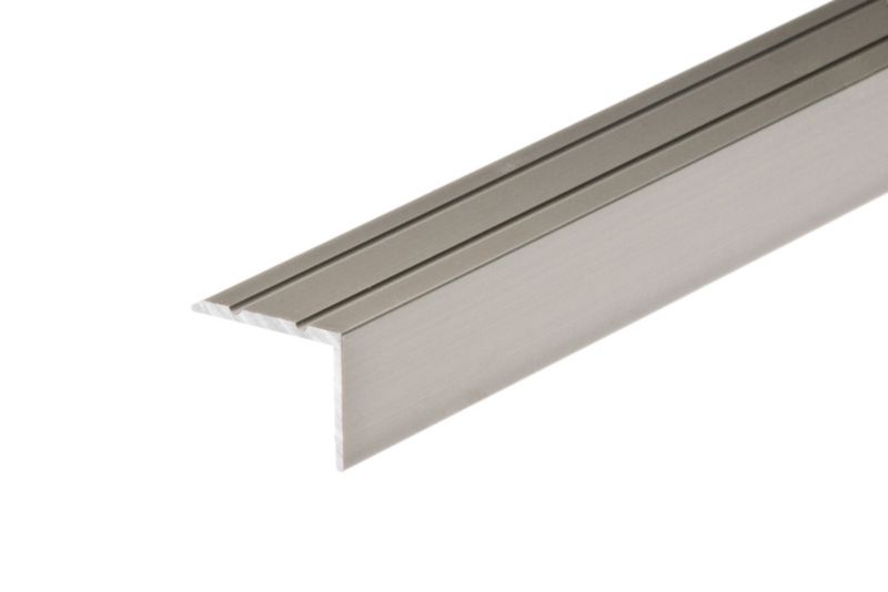Profil schodowy klejony Cezar Szampan 1350x25x20mm aluminiowy 1 szt.