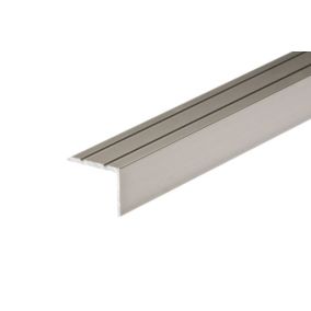 Profil schodowy klejony Cezar Szampan 1350x25x20mm aluminiowy 1 szt.