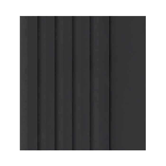 Profil schodowy PCV 40x40mm, QUEST, antypoślizgowy nosek schodowy,  RD, czarny, 1.5m