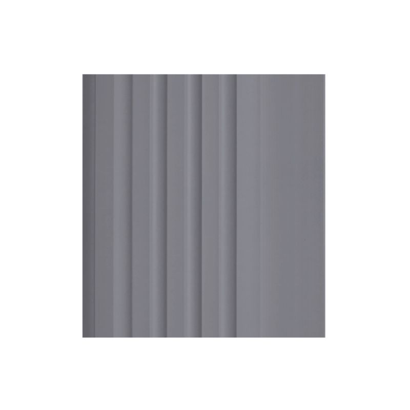 Profil schodowy PCV 45x50mm, QUEST, antypoślizgowy nosek schodowy,  RO, ciemnoszary, 1.5m