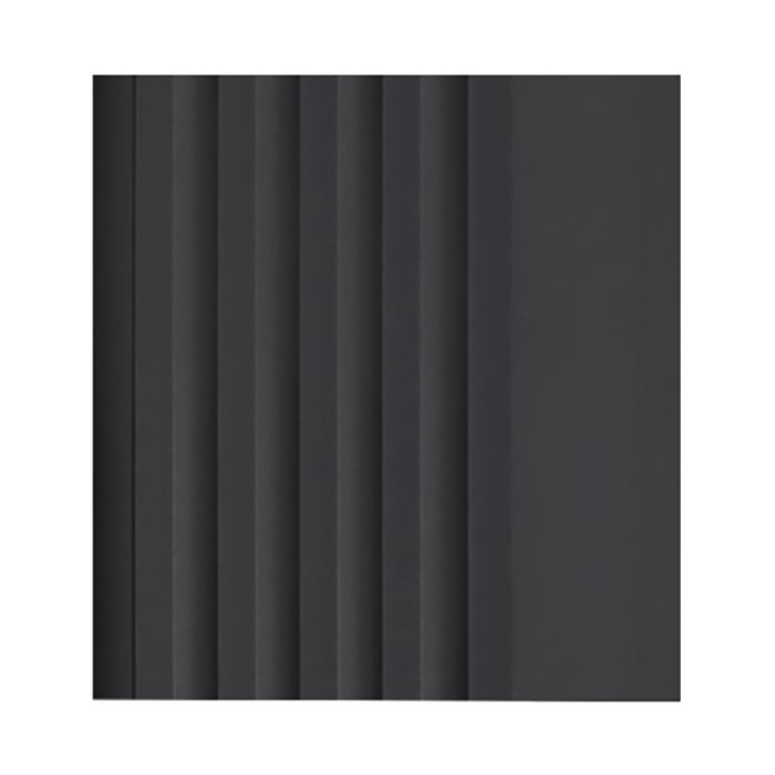 Profil schodowy PCV 52x40mm, QUEST, antypoślizgowy nosek schodowy,  RGP, czarny, 1.5m