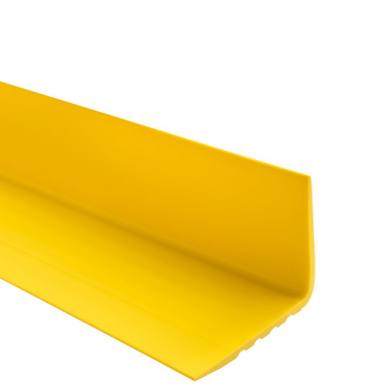 Profil schodowy PCV 52x40mm, QUEST, antypoślizgowy nosek schodowy,  RGP, żółty, 1.5m