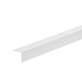 Profil schodowy ryflowany Cezar Srebrny 2000x20x20mm aluminiowy 1 szt.
