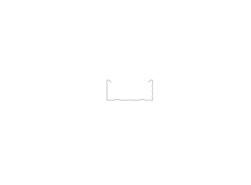 Profil sufitowy Norgips CD60 0,6 mm 3 mb