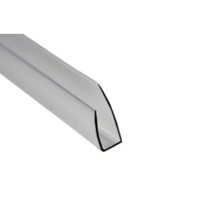 Profil zakończeniowy Polyxo "U" 4mm/2100 mm do płyt z poliwęglanu 1 szt.