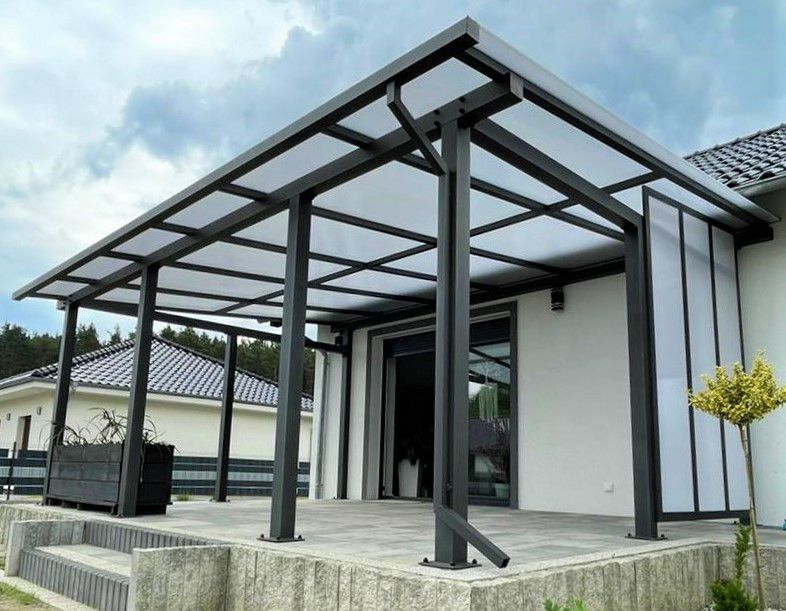 Profil zamykający TECH-PLAST aluminiowy F 6mm RAL 7016 (antracyt) 3,00m - 1 szt.