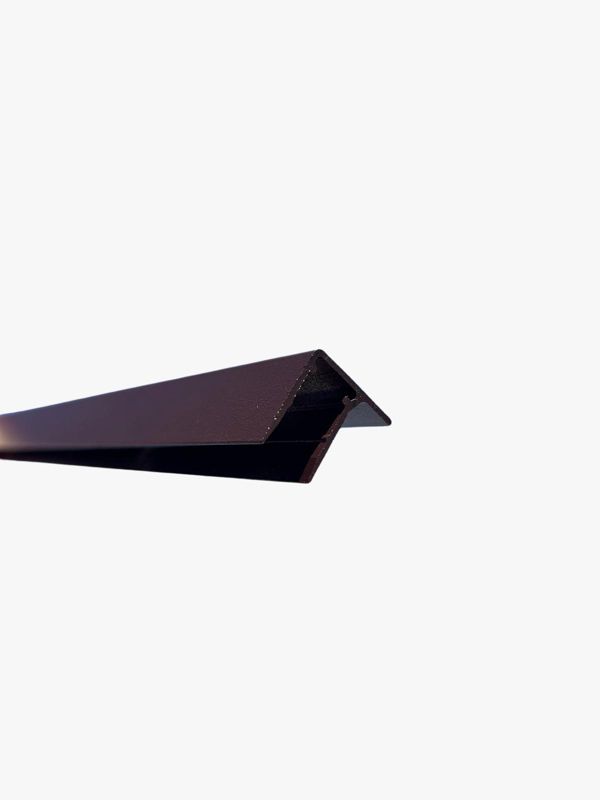 Profil zamykający TECH-PLAST aluminiowy F 6mm RAL 8017 (brąz) 3,00m - 1 szt.