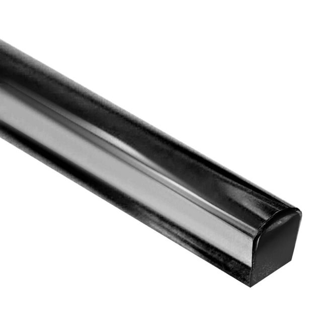Próg akrylowy Armazi 10 x 10 x 1400 mm czarny