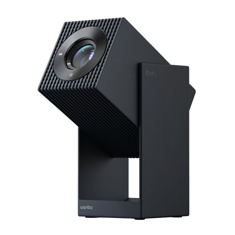 Projektor Wanbo Cube 2 Pro Niebieski 500 ANSI Android TV 11 Gimbal 1szt.