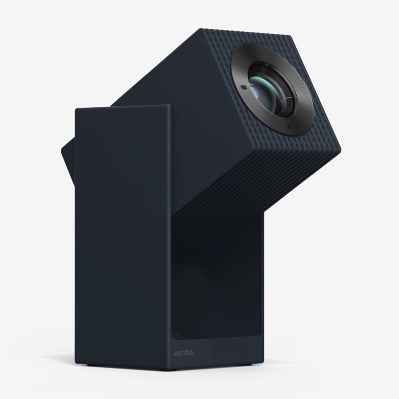Projektor Wanbo Cube 2 Pro Niebieski 500 ANSI Android TV 11 Gimbal 1szt.