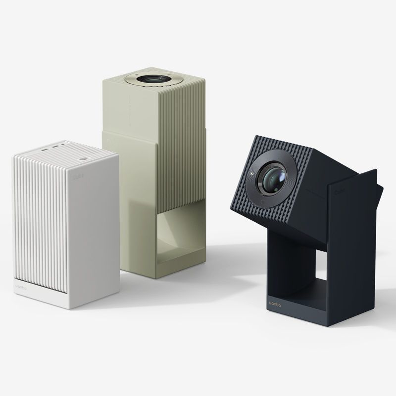 Projektor Wanbo Cube 2 Pro Niebieski 500 ANSI Android TV 11 Gimbal 1szt.
