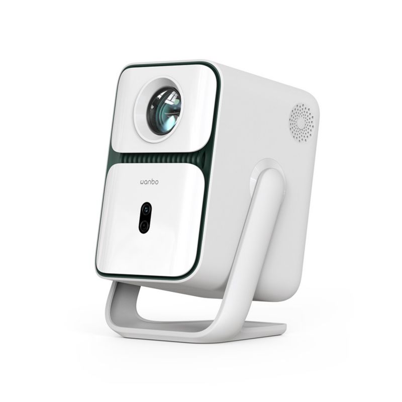 Projektor Wanbo T2 Ultra Biały 500 ANSI 1080p Full HD Android TV 11 Gimbal 1szt.