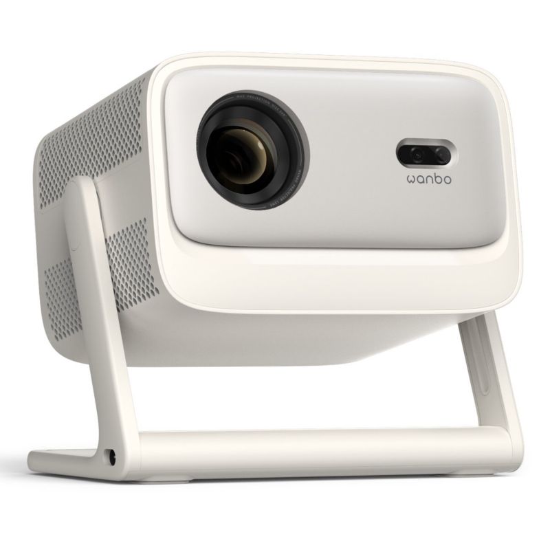 Projektor Wanbo Vali 1 Biały Full HD 900 ANSI Android TV 11 Gimbal 1szt.