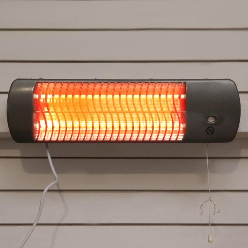 Promiennik kwarcowy wiszący 1,2 kW