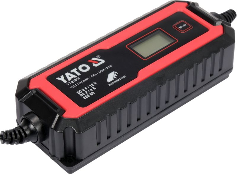 Prostownik elektroniczny Yato 6V/2A 12V/4A