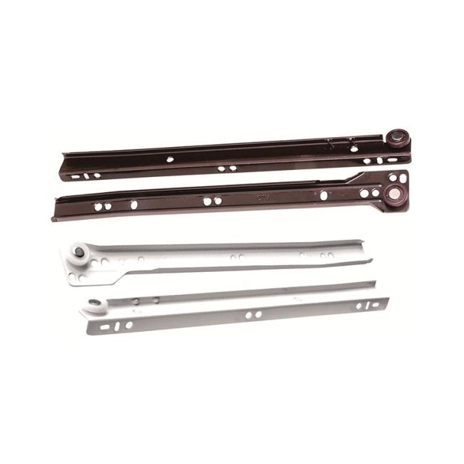 Prowadnica rolkowa 250 mm biała