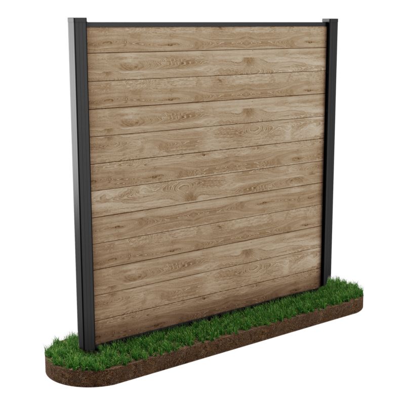 Przęsło ogrodzeniowe 1,8x1,8m do mocowania w ziemi Ashwood - Keter 1 szt