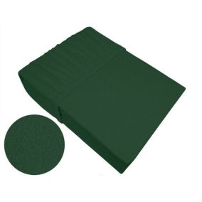 Prześcieradło Greno z gumką frotte Bielbaw 100x200 butelkowa zieleń 175 g/m2 Premium 1 szt